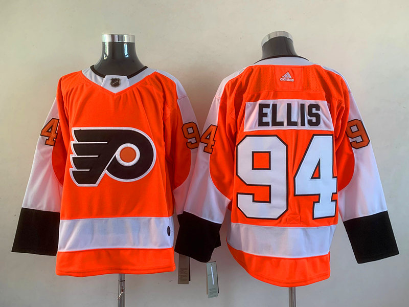 Men's Philadelphia Flyers Ryan Ellis #94 Orange Jersey